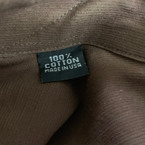 IKE BEHAR 2 POCKET BROWN SHIRT MEDIUM - Picture 4 of 4